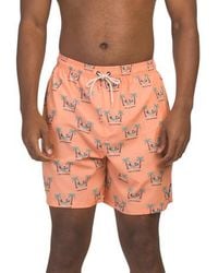 Marshalls - Hammock Jake Print Swim Trunks For - Lyst