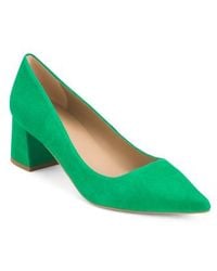Marshalls - Suede Sloane Closed Court Heels For - Lyst