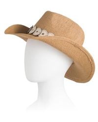 Marshalls - Disc Studded Trim Western Hat For - Lyst
