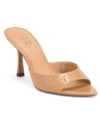 Marshalls - Lauder Faux Patent Finish Heels For - Lyst