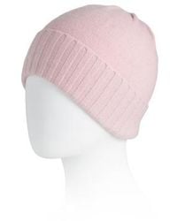 Marshalls - Cashmere Beanie With Foldover Ribbed Cuff For - Lyst