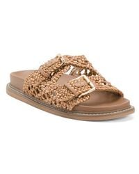 Marshalls - Wide Weaver Braided Slide Sandals For - Lyst