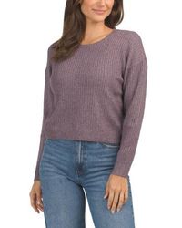 Marshalls - Yvonne Cozy Ribbed Pull Over Sweater For - Lyst