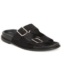 Marshalls - Suede Meena Flat Sandals For - Lyst