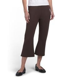 Marshalls - Pull On Elasticized Capri Pants With Ruffle Hem For - Lyst