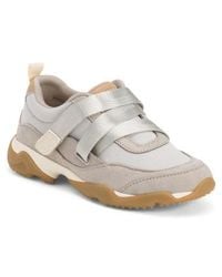 Marshalls - Wide Width Leather Walk Slim Gia Sneakers For - Lyst