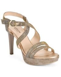 Marshalls - Technical Fabric Heeled Sandals For - Lyst
