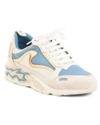 Marshalls - Suede And Leather Flame Sneakers For - Lyst