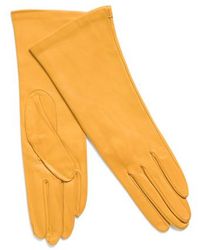 Marshalls - Nappa Leather Basic Gloves With Silk Lining For - Lyst