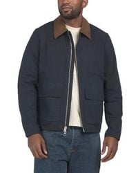 Marshalls - Zip Front Jacket With Patch Pockets For - Lyst