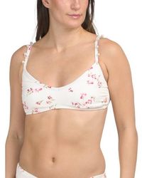 Marshalls - Pearl Trim Bikini Swim Top For - Lyst