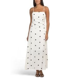 Marshalls - Linen Blend Asymmetric Waist Maxi Dress For - Lyst