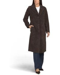 Marshalls - Suede Longline Blazer Jacket For - Lyst