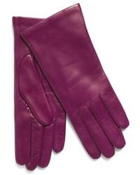 Marshalls - Leather Basic Gloves With Merino Wool Lining For - Lyst