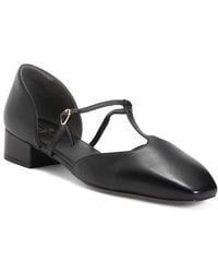 Marshalls - Leather Coralee T-Strap Pumps For - Lyst