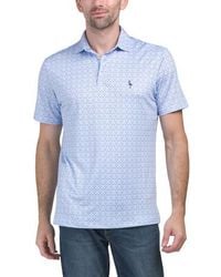 Marshalls - Upf 30 Geo Performance Polo T-Shirt For - Lyst
