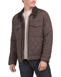 Marshalls - Diamond Quilted Trucker Jacket For - Lyst
