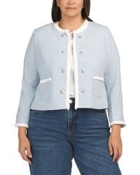 Marshalls - Plus Boucle Knit Jacket For - Lyst