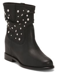 Marshalls - Leather Terry Booties For - Lyst