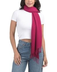 Marshalls - Embossed Textured Scarf For - Lyst