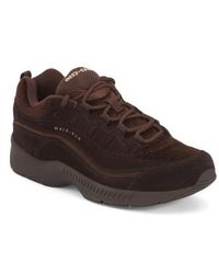 Marshalls - Wide Width Suede Romy Comfort Sneakers For - Lyst