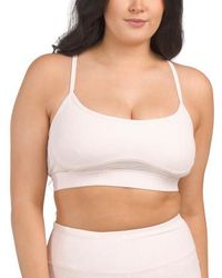 Marshalls - Printed Bra Top With Mesh Inserts For - Lyst