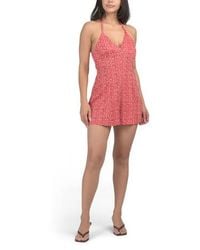 Marshalls - Printed Puckered Romper For - Lyst