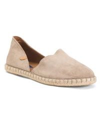 Marshalls - Suede Flat Espadrilles For - Lyst