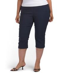 Marshalls - Plus Pull On Cropped Pants For - Lyst