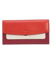 Marshalls - Leather Albert Road Color Block Large Flap Over Wallet For - Lyst