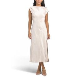 Marshalls - Lucinda Twist Back Midi Dress For - Lyst