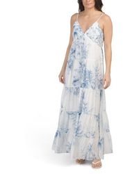 knee length dresses for ladies Saylor Maxi Dress in White