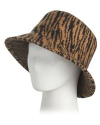Marshalls - Wool Blend Pattern Bucket Hat For - Lyst