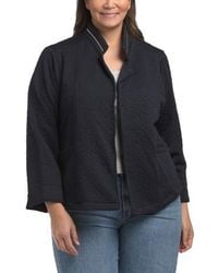 Marshalls - Plus Open Front Textured Knit Jacket For - Lyst