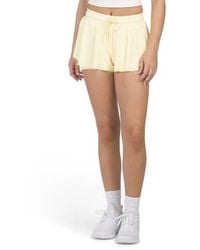 Marshalls - Ribbed Flutter Shorts With Compression For - Lyst