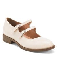 Marshalls - Patent Leather Two Strap Mary Jane Flats For - Lyst