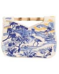 Marshalls - Beaded Palms Square Clutch For - Lyst