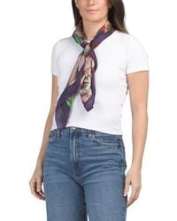Marshalls - Oversized Floral Square Scarf For - Lyst