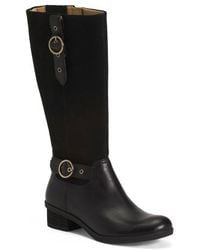 Marshalls - Suede And Leather Waterproof Dawn Equestrian Comfort Boots For - Lyst