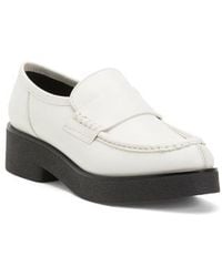 Marshalls - Leather Bari Platform Classic Loafers For - Lyst