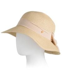Marshalls - Floppy Hat With Ribbon And Bow Detail For - Lyst