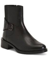 Marshalls - Leather Sirena Booties For - Lyst