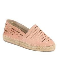 Marshalls - Suede Perforated Espadrille Flats For - Lyst