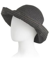Marshalls - Braided Tie Sun Hat With Turn Up Brim For - Lyst