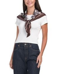 Marshalls - Floral Print Triangle Scarf For - Lyst