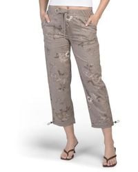 Marshalls - Poplin Pull On Drawstring Pants With Toggle Hem For - Lyst