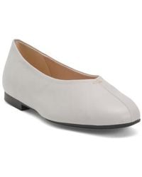 Marshalls - Leather Ballerina Flats For - Lyst