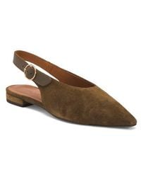 Marshalls - Suede Pointy Toe Slingback Shoes For - Lyst