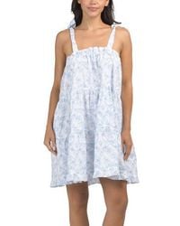 Marshalls - Rose Tie Top Pajama Dress For - Lyst