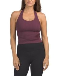Marshalls - Milly Halter Neck Bra Top With Built-In Bra Cups For - Lyst